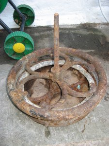 Burton-in-Lonsdale pottery. Pottery wheel.