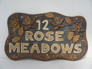 Ceramic House Signs