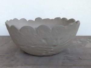 glazed bowl